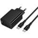МЗП Hoco CS95A Leader PD30W+QC3.0 (1USB-A/1C) + кабель Type-C to Type-C Black