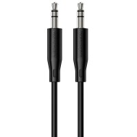 Аудіо кабель Aux Borofone BL26 Standard (1m) Black