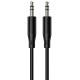 Аудіо кабель Aux Borofone BL26 Standard (1m) Black
