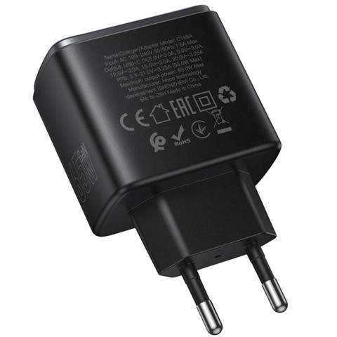 МЗП Hoco C159A Upgrade PD65W (1USB-C) Black