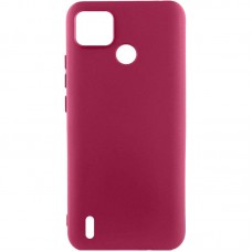 Чохол Silicone Cover Lakshmi (A) для TECNO POP 5 Бордовий / Marsala