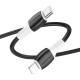 Дата кабель Borofone BX84 Rise Type-C to Lightning 20W (1m)