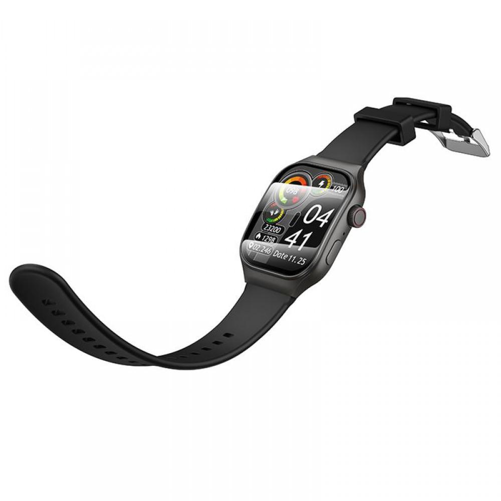 Смарт-годинник Hoco Smart Watch Y33 Smart sports watch (call version) Black