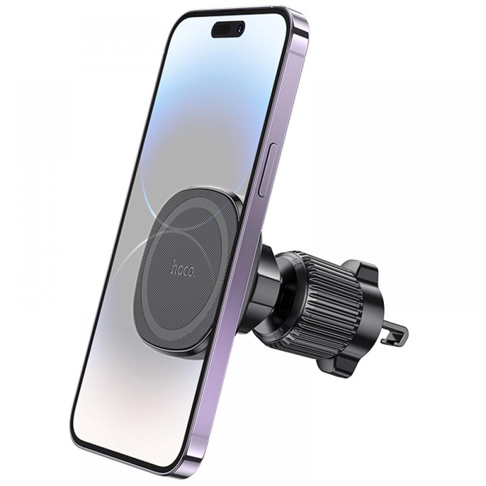 Автотримач Hoco H34 Cheeatag magnetic ring (air outlet) Black