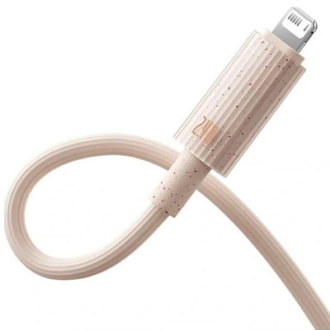 Дата кабель Baseus Habitat Series Fast Charging Type-C to Lightning 20W (2m) (P10360201) Wheat Pink