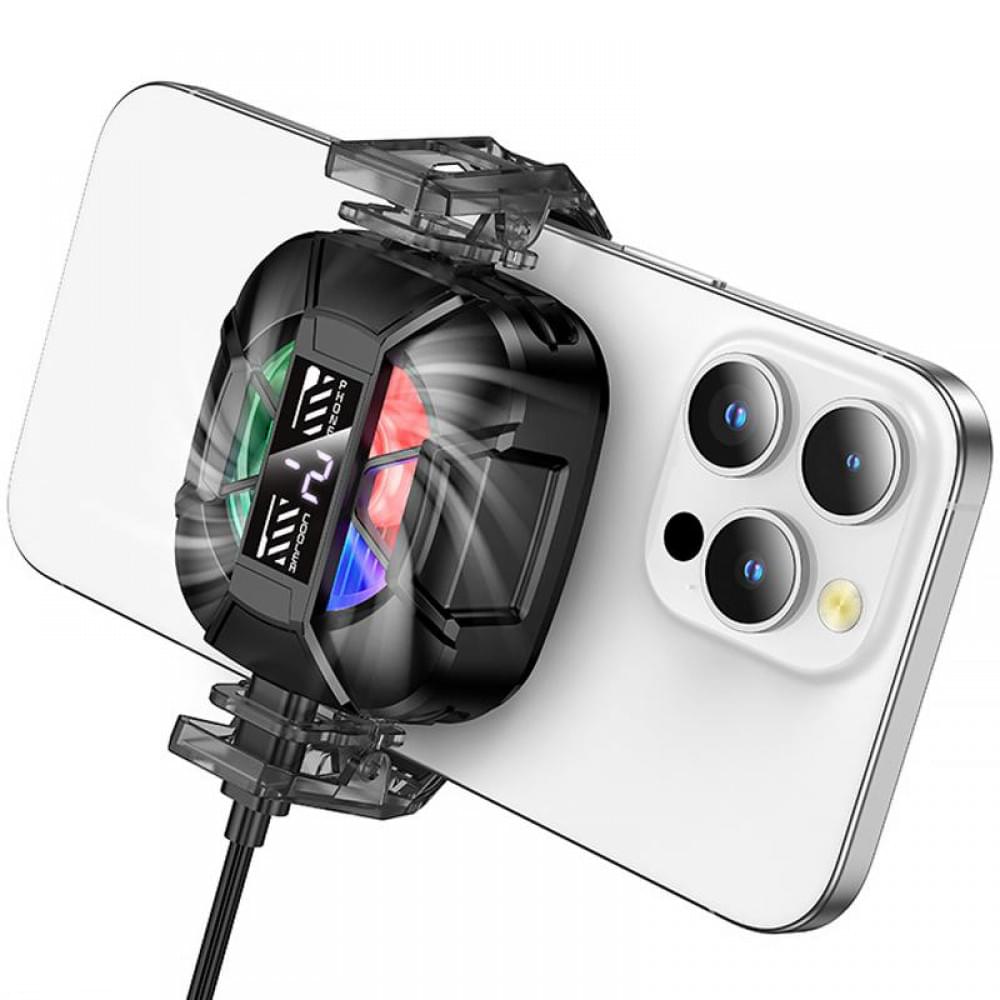 Охолоджуючий кулер для мобільного телефону Hoco GA5 Triumph Black