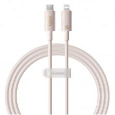 Дата кабель Baseus Habitat Series Fast Charging Type-C to Lightning 20W (2m) (P10360201) Wheat Pink