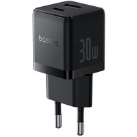 МЗП Baseus Palm Fast Charger 30W (1USB-A/1C) (P1011160A) Cluster Black