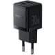 МЗП Baseus Palm Fast Charger 30W (1USB-A/1C) (P1011160A) Cluster Black