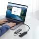 Перехідник HUB Baseus Lite Series 4in1 (Type-C to 4xUSB 3.0) 1m (WKQX03) Black