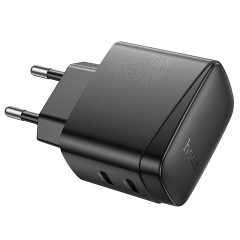 МЗП Hoco CS62A Bright PD45W (2USB-C) Black