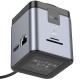 Перехідник HUB Hoco HB49 Effortless 9in1 100W з БЗП Metal gray