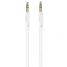 Аудіо кабель Aux Hoco UPA16 (2m) Білий