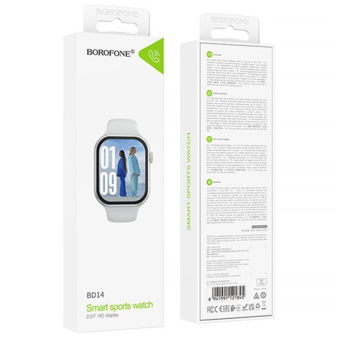 Смарт-годинник Borofone BD14 Smart sports watch (call version) Silver