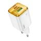 МЗП Hoco N53 Monsoon PD30W+QC3.0 (1USB-A/1C) White
