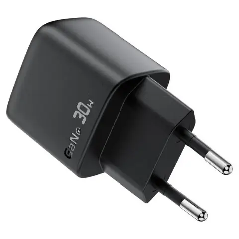 МЗП Acefast A115 PD30W GaN (1USB-C) + кабель Type-C to Type-C Black