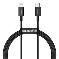 Дата кабель Baseus Superior Series Fast Charging Type-C to Lightning PD 20W (1m) (CATLYS-A) Чорний