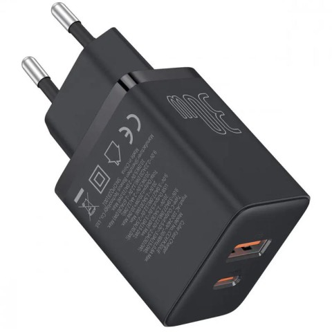 МЗП Baseus Cube Pro Fast Charger PD30W (1USB-A/1C) (P10111404) Cluster Black