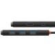 Перехідник HUB Baseus Lite Series 5in1 (Type-C to HDMI + 3xUSB 3.0 + PD) (WKQX04) Чорний Перехідник HUB Baseus Lite Series 5in1 (Type-C to HDMI + 3xUSB 3.0 + PD) (WKQX04) Чорний
