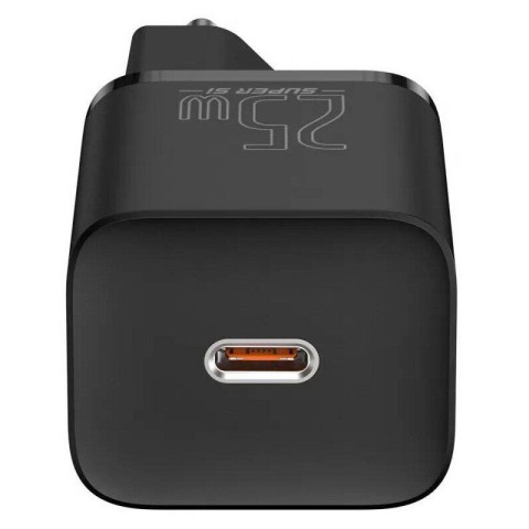 МЗП Baseus Super Si Quick Charger 25W (1USB-C) (CCSP) Чорний