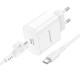 МЗП Borofone BA81A PD20W (1USB-C) + Type-C to Type-C White