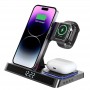 БЗП WIWU Wi-W006 5 in 1 wireless charger Black