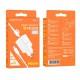 МЗП Borofone BA81A PD20W (1USB-C) + Type-C to Type-C White