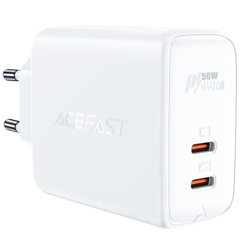 МЗП Acefast A29 PD50W GaN (2USB-C) White