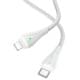 Дата кабель Borofone BX100 Advantage 27W Type-C to Lightning (1m) Gray