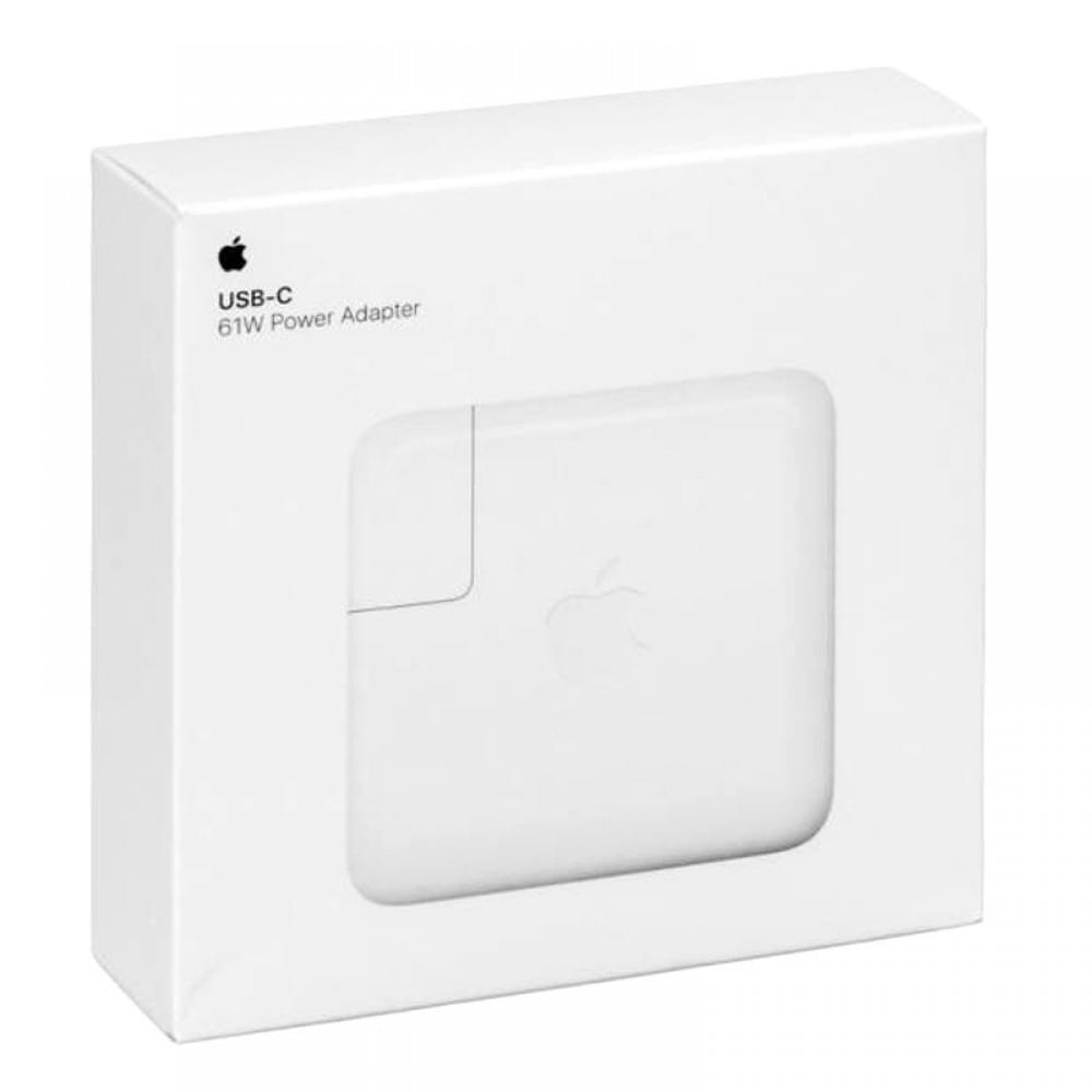 МЗП 61W Power Adapter for Apple (1USB-C) (AAA) (box) White