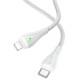Дата кабель Borofone BX100 Advantage 27W Type-C to Lightning Gray