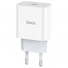 МЗП Hoco C76A Plus Speed source PD20W charger (EU) Білий