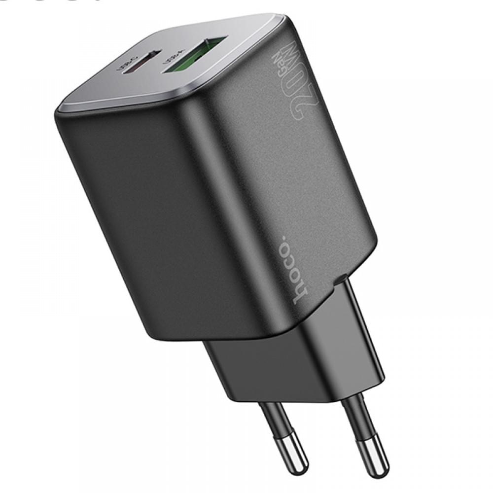 СЗУ Hoco N41 Almighty PD20W+QC3.0 (1USB-A/1C)