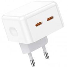 МЗП Borofone BA76A Source PD35W (2Type-C) White