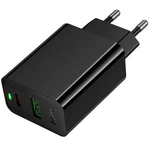 МЗП Hoco CS95A Leader PD30W+QC3.0 (1USB-A/1C) Black