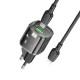 МЗП Borofone BN17 Sunlight PD20W+QC3.0 (1Type-C/1USB) + Type-C to Lightning Transparent black