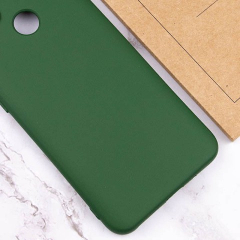 Чохол Silicone Cover Lakshmi (A) для TECNO POP 5 Зелений / Dark green
