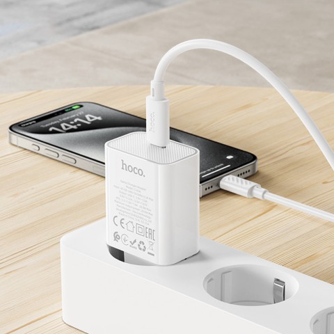 МЗП Hoco C143A Benefit PD20W (1USB-C) White