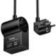 МЗП Hoco AC33 Win 1 position 30W QC+PD (1USB-A/2C/1Socket) (1.5m) Black