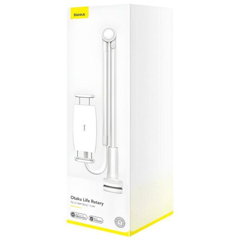 Регульований тримач для телефону/планшета Baseus Otaku Life Rotary Adjustment Lazy Pro (LUZQ) Silver