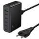 МЗП Hoco C152A Modern PD70W 6in1 (5USB-C і 1USB-A) Black