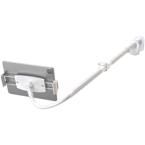 Регульований тримач для телефону/планшета Baseus Otaku Life Rotary Adjustment Lazy Pro (LUZQ) Silver