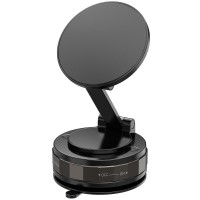Автотримач WIWU Wi-CH057 Holdex Magnetic Car Holder with Vacuum Mount Black