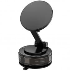 Автотримач WIWU Wi-CH057 Holdex Magnetic Car Holder with Vacuum Mount Black