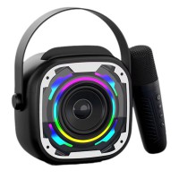 Bluetooth колонка V11 + два мікрофона Black
