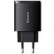 МЗП Baseus Compact Quick Charger 30W QC+ PD (1Type-C + 2USB) (CCXJ-E) Чорний