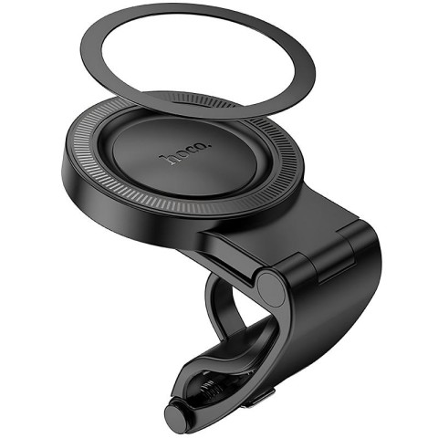 Автотримач Hoco H60 Show ring magnetic (dashboard) Black