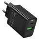 МЗП Hoco CS95A Leader PD30W+QC3.0 (1USB-A/1C) Black