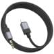 Аудіо кабель Aux Hoco UPA32A Clever digital (Lightning to AUX 3.5mm) (1m) Black