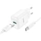 МЗП Hoco C140A Smart QC3.0 (1USB/3A) + Type-C White